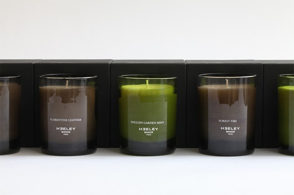 James Heeley – bougies parfumées